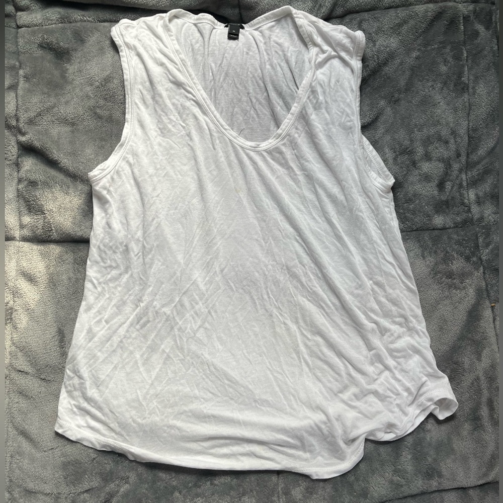 J.Crew Womens White Tank Top